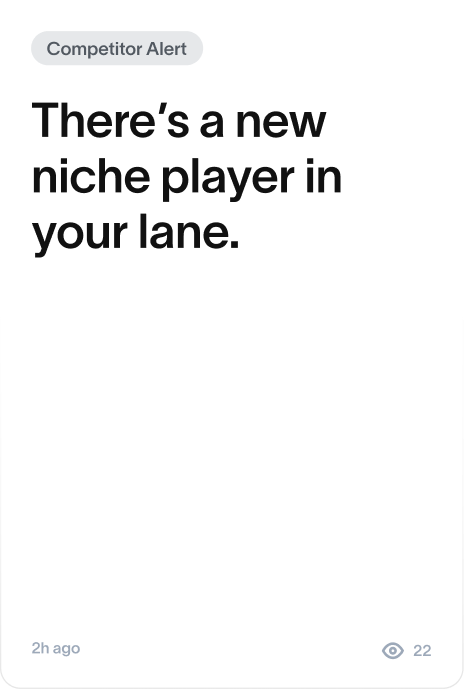 Top card